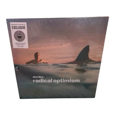 Dua Lipa Radical Optimism Limited Barnes & Noble Silver Vinyl Corner Wear Sealed - Image 1 of 4