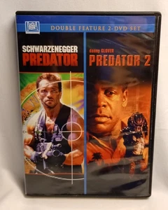 Predator Predator 2 Double Feature 2-DVD Set Schwarzenegger Glover Action Sci-Fi - Picture 1 of 6