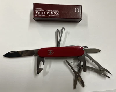 VICTORINOX Deluxe Tinker Swiss- New in Maroon Box - Image 1 of 4