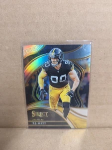 Panini Select 2023 - Club Level T.J. Watt #217 Silver Prizm - Imagen 1 de 2