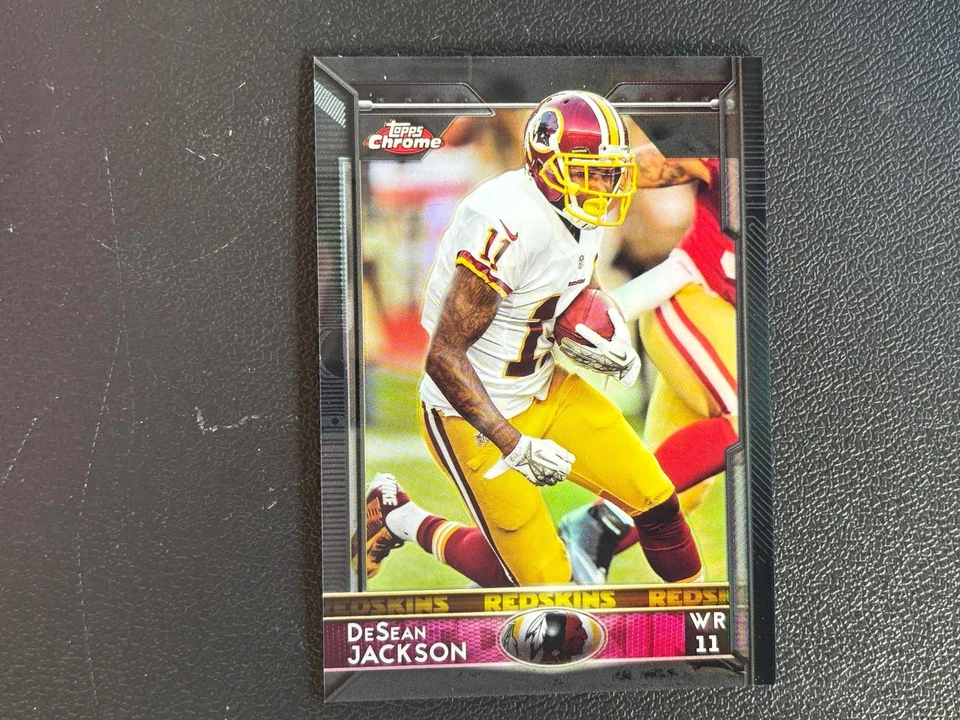 Desean Jackson 2015 Topps Chrome Black Refractor Redskins 8/299 E33 - Image 1 of 1