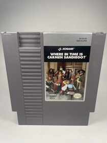 Where in Time is Carmen Sandiego (Nintendo Entertainment System, 1991) NES