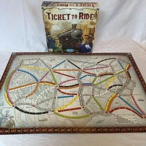 Ticket To Ride Gioco da Tavolo Mappa Treno Ricambio Ufficiale Gioco Pezzo 2022 USA - Foto 1 di 12
