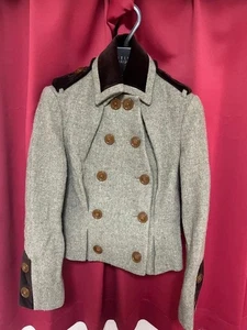 Vivienne Westwood Red Label Wool Women's Napoleon Jacket Size 2 Rare Good Japan - Picture 1 of 7