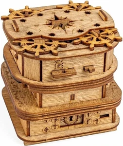 Cluebox Escape Room en una caja Davy Jones tesoro NUEVO EMBALAJE ORIGINAL - Imagen 1 de 1