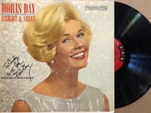 Doris Day- Signed Record Album w/ Record "Bright & Shiny" - Picture 1 of 1