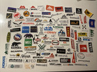 ULTIMATE Outdoor brands sticker bundle 100 stickers North Face Rab Petzl Gore