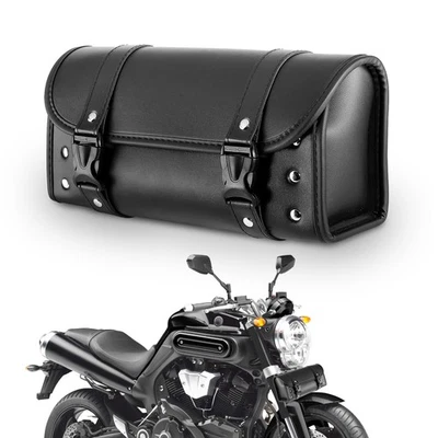 Motorcycle Tool Bag Fork Handlebar For Kawasaki Vulcan VN 500 800 900 1500 1600 - Image 1 of 4