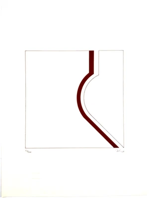 günther dohr siebdruck 1969 signiert limitiert kinetische kunst - Bild 1 von 3