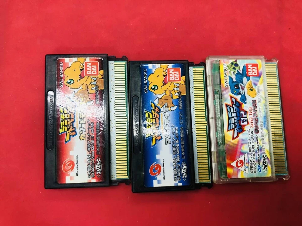 Digimon Adventure 02 Set (3 games) – Tested - Image 1 of 1