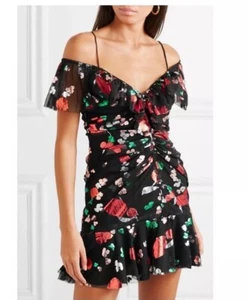 Alice McCall Size US 6 Kismet Dress NWOT Black Tulle Mini Dress - Picture 1 of 8