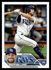 2023 Topps Brandon Lowe  Stamped All-Star Game Logo 36 Tampa Bay Rays