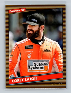 2019 Donruss NASCAR Racing Gold #137 Corey LaJoie Retro /299 - Bild 1 von 2
