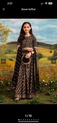 Pakistani Designer Kayseria Girl Choli Lehanga - Image 1 of 4