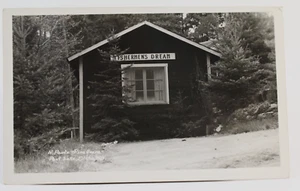 RPPC Fishermans Dream Cabin. R. Paulu & Pina Greta. Post Lake. Elcho Wisconsin - Picture 1 of 3
