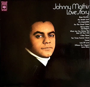 Johnny Mathis – Love Story Vinyl LP 1971 CBS Records Australia SBP 233921 - Picture 1 of 2