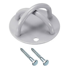 Wall Mount Bracket, 2 Hole Ceiling Hook with 2 Screw for Suspension Strap, Grey