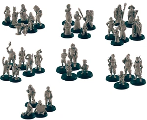 Bulk Set A Everyday Folk EC3D (siehe Beschreibung) - Bild 1 von 5