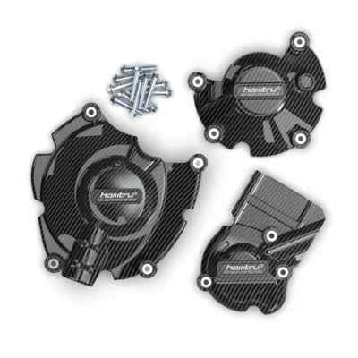 Cubierta de protección de motor de fibra de carbono para Yamaha YZF R1 R1M 2015-2023 Foto 1 de 4