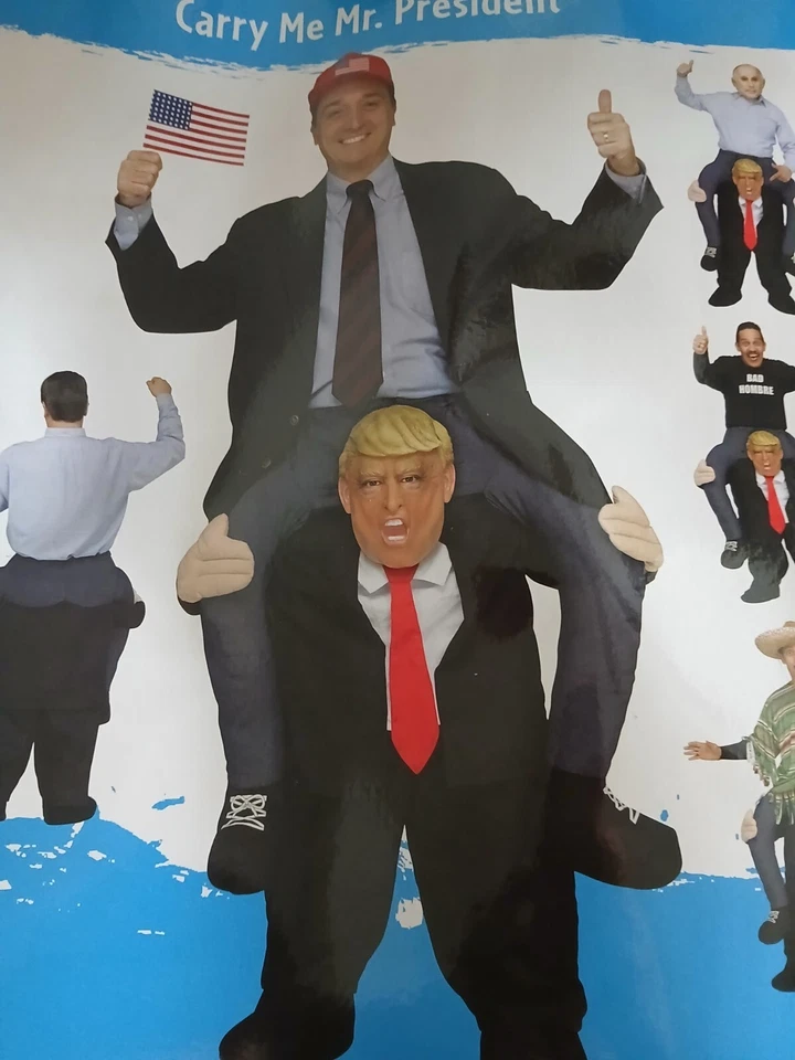 Carry Me Mr. President MAGA Donald TRUMP Costume - Image 1 of 4