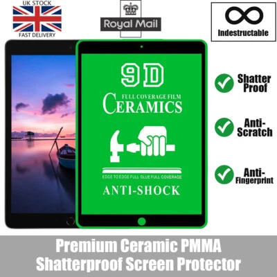 Ceramic PMMA screen protector for iPad 10.2" 7th 8th 9th Gen - Image 1 of 4