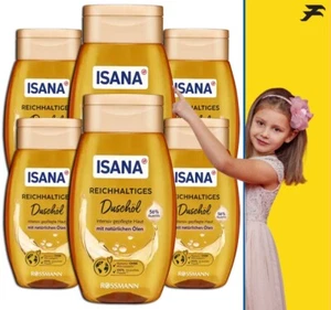6 x Reichhaltiges Duschöl 6 x 250 ml VEGAN - Bild 1 von 1