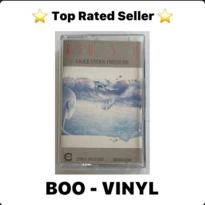 Rush - Grace Under Pressure - Cassette Tape VERHC12  EX / M Condition - Image 1 of 4