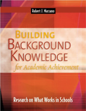 Robert J. Marza Building Background Knowledge for Academ (Paperback) (UK IMPORT)