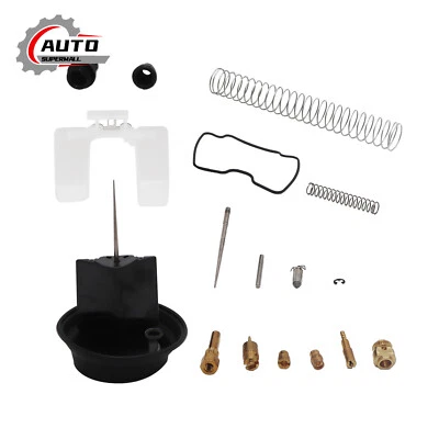 For Yamaha Rhino 660 YXR660 Grizzly 660 YFM660 Carburetor Carb Rebuild Kit Foto 1 de 4