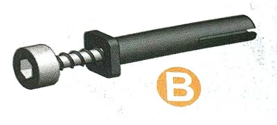 Meccano Erector Set 7901 Motorized Helicopter Replacement (25.4mm)Screws Package - Image 1 of 2