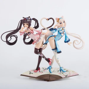 Anime Nekopara Chocola Vainilla Escala 1/6 Figura China Vestido Ver Modelo Juguetes 24 cm - Imagen 1 de 14