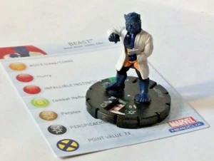 HeroClix MUTATIONS and MONSTERS #027  BEAST  MARVEL - Imagen 1 de 1