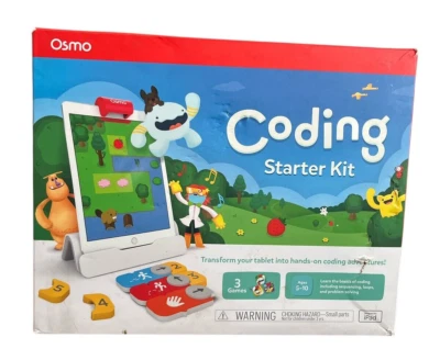 Osmo Coding Starter Kit for iPad - 3 Educational Learning Games Ages 5-10  New - Image 1 of 4