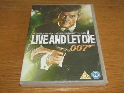 Live And Let Die 007 DVD, James Bond, Roger Moore, Brand New Sealed - Image 1 of 2