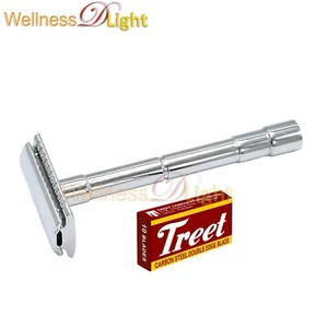 Safety Double Edge Blades Razor For Men Barber Men's Shaving Face Razor Bts-306 - Picture 1 of 2