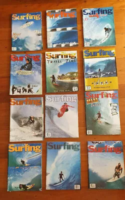 INTERNATIONAL SURFING MAGAZINE MAG SURF SURFER VOLUME 33 1997 12 ISSUES  $5ea