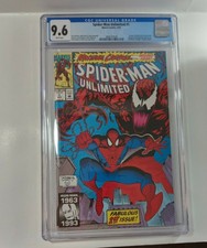 Spider-Man Unlimited # 1 CGC 9.6 NM 1993 1st Shriek / Venom movie. Key comic !!