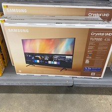 SAMSUNG 43" 4K + LED Smart TV Cristal Ultra HD Televisión Rango Dinámico Alto