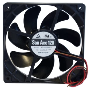 Sanyo Denki San Ace 120 Fan 9S1212P4F051 12V 0.19A 120mm x 25mm - Picture 1 of 2
