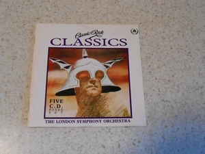 CLASSIC ROCK CLASSICS-LONDON SYMPHONY ORCHESTRA & THE ROYAL CHORAL SOCIETY-5XCD - Picture 1 of 2