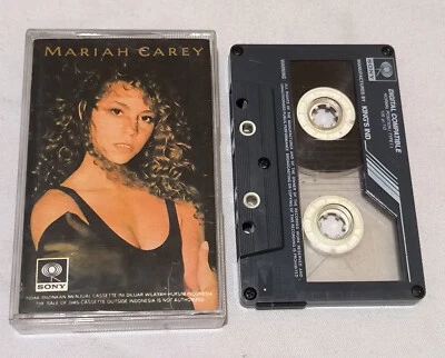 MARIAH CAREY - Self title 1990 original indonesia tapes DIFF COLOUR TAPES - Image 1 of 4
