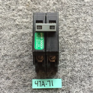 NEW OLD STOCK Cutler-Hammer CHB2100 2P 100A Bolt-On Circuit Breaker NOS - Picture 1 of 9
