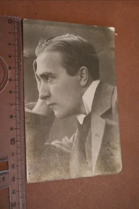 tolles altes Foto - Portrait eines Mannes berühmt ??? Fritz Hensel o. Heusel ?  - Picture 1 of 2