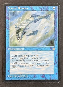 MTG - 1x Mystic Remora - Ice Age - LP/MP - De colección - Magic The Gathering - 1995 - Imagen 1 de 9