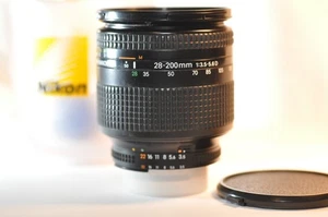 Nikon AF D Nikkor 28-200mm f/3.5-5.6 IF FX Objektiv LESEN für FM2 F100 D7500 D850 DF - Bild 1 von 10