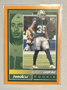 2024 Marist Liufau Orange Parallel Panini Encore[01/99][#273][RC][Cowboys] - Picture 1 of 2