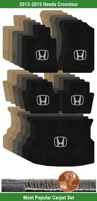 Набор ковриков Ultimat на заказ для Honda Crosstour 13-15 годов выпуска с логотипом (5 штук) #RVS - Изображение 1 из 4