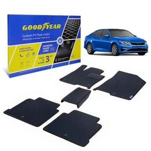 Alfombrillas WaterTrap forros para todo tipo de clima para Kia Optima 2016-2020 - Imagen 1 de 6
