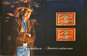 Ralph Lauren Western Wear American Dual Page Ad Tradition 1979 Vintage Print Ad - Bild 1 von 1