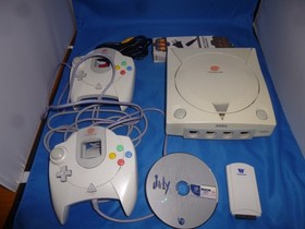 Japanese Sega Dreamcast system console import Japan + 2 Controllers US Seller